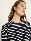Raglanshirt GOTS onyx/ creme | Lanius