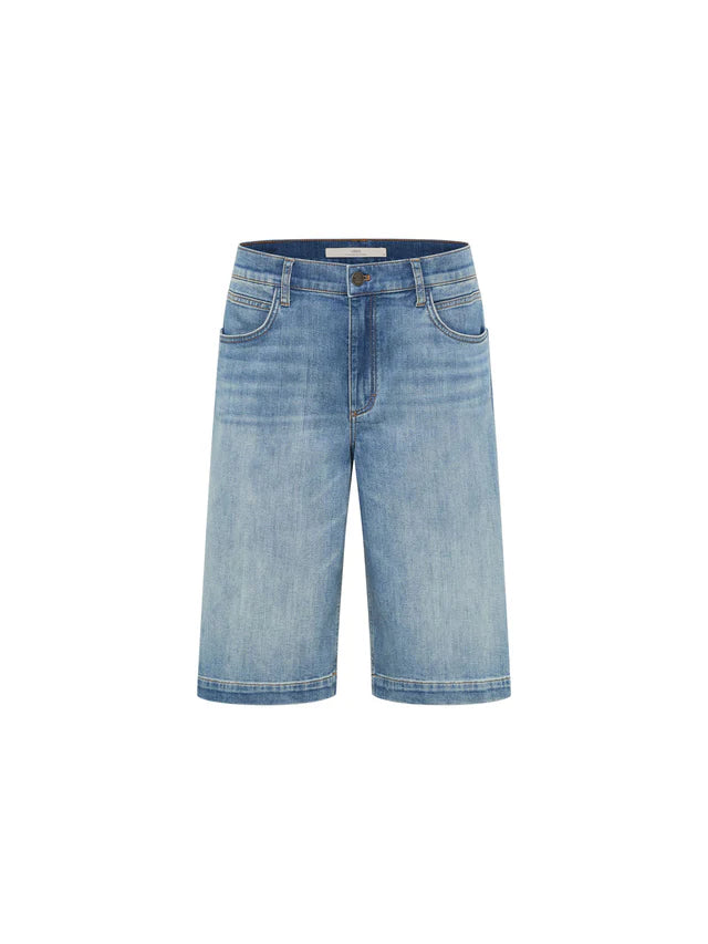 Bermudajeans GOTS stonewash blue denim | Lanius