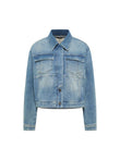 Jeans Jacke GOTS stonewash blue denim | Lanius