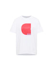 Statementshirt GOTS lava red | Lanius