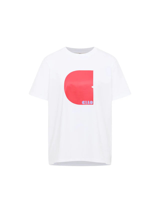 Statementshirt GOTS lava red | Lanius