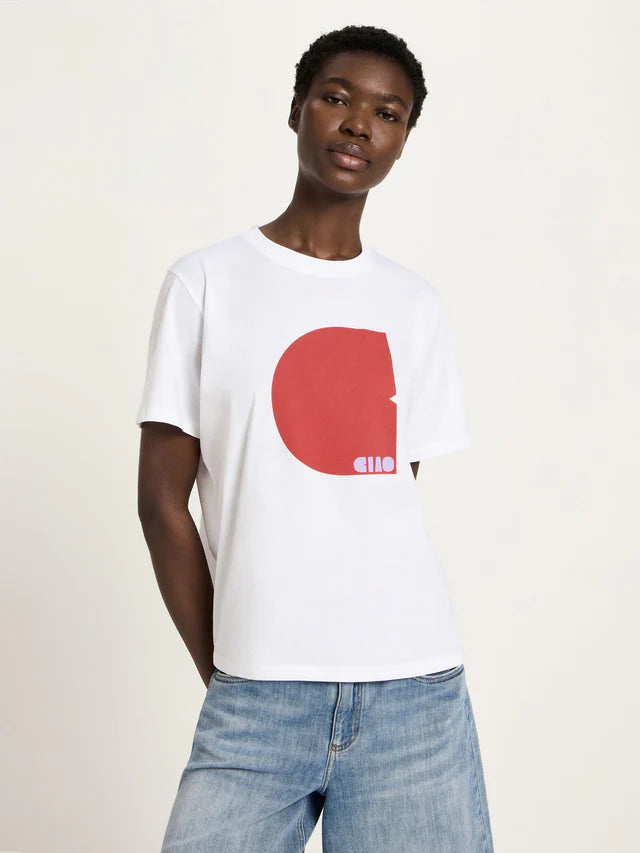 Statementshirt GOTS lava red | Lanius