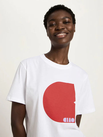 Statementshirt GOTS lava red | Lanius