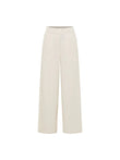 Streifenhose GOTS white/ black| Lanius