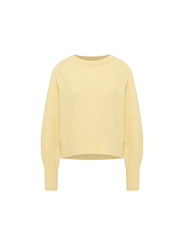 Raglanpullover pastel sun melange | Lanius