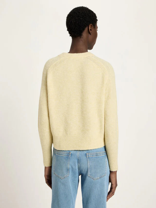 Raglanpullover pastel sun melange | Lanius
