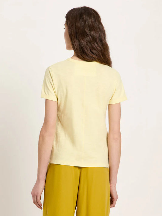 Kurzarmshirt GOTS pastel sun | Lanius