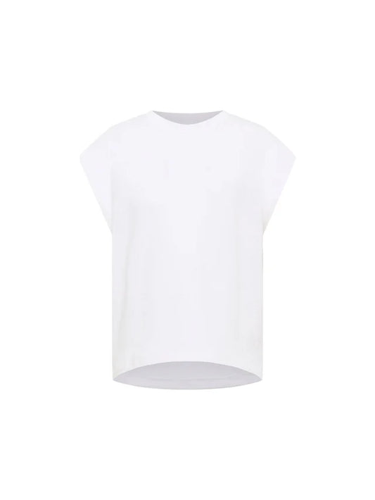 Kurzarmsweatshirt GOTS bright white | Lanius