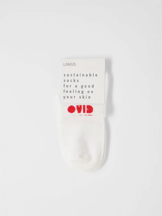 Sneaker Statement Socken GOTS off white | Lanius
