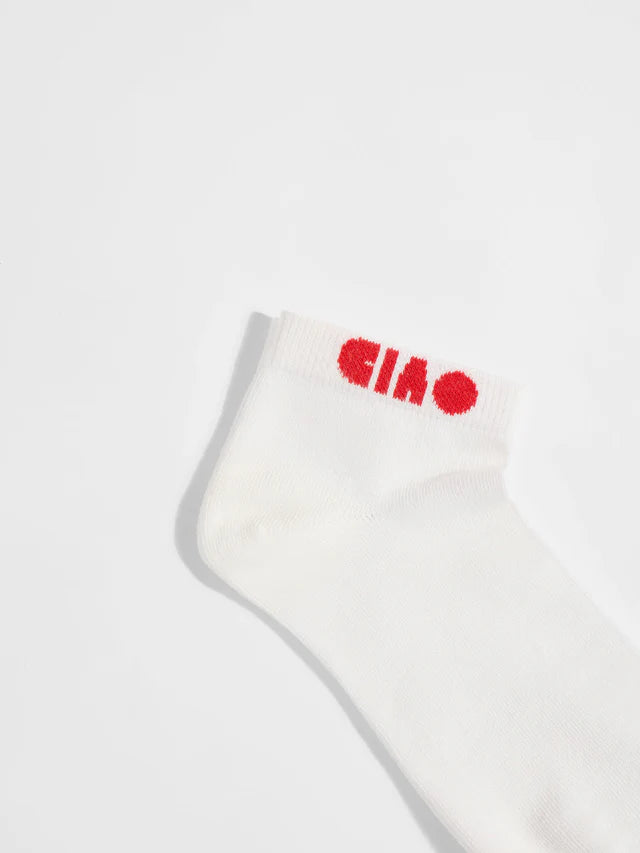 Sneaker Statement Socken GOTS off white | Lanius