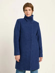 Walkmantel mit Stehkragen vintage blue | Lanius
