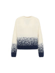 Jacquard Pullover off white | Lanius