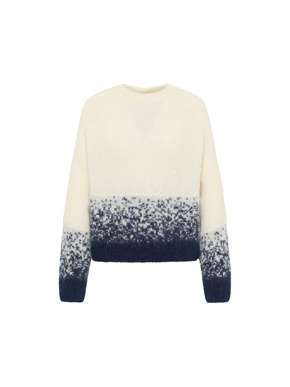 Jacquard Pullover off white | Lanius