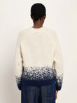 Jacquard Pullover off white | Lanius