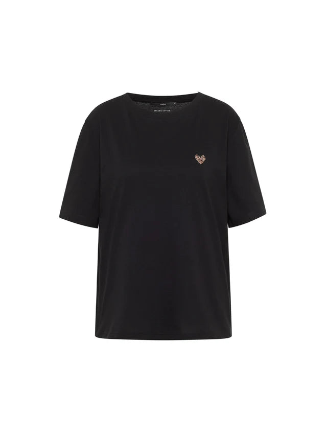 Statementshirt Leo black | Lanius