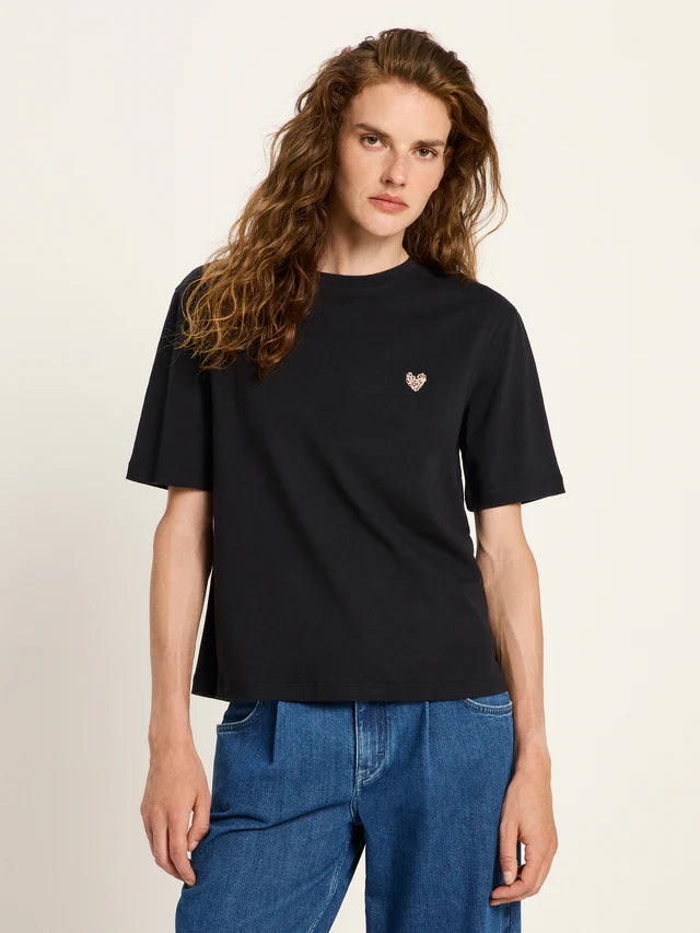 Statementshirt Leo black | Lanius