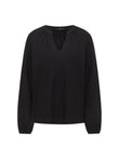 Blusenshirt GOTS black | LANIUS