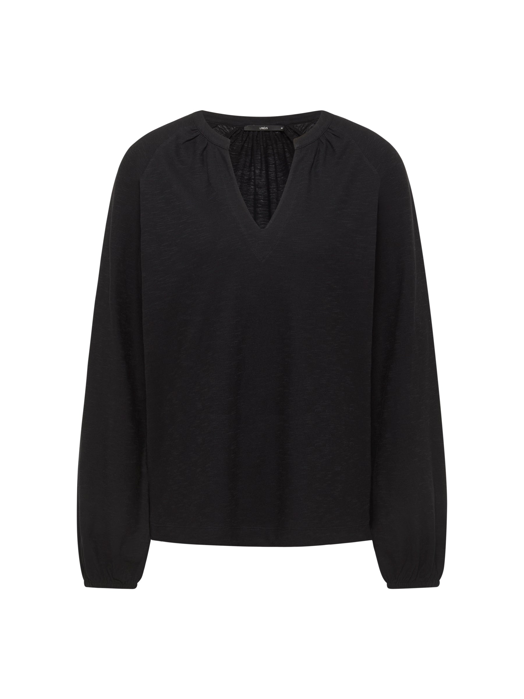 Blusenshirt GOTS black | LANIUS