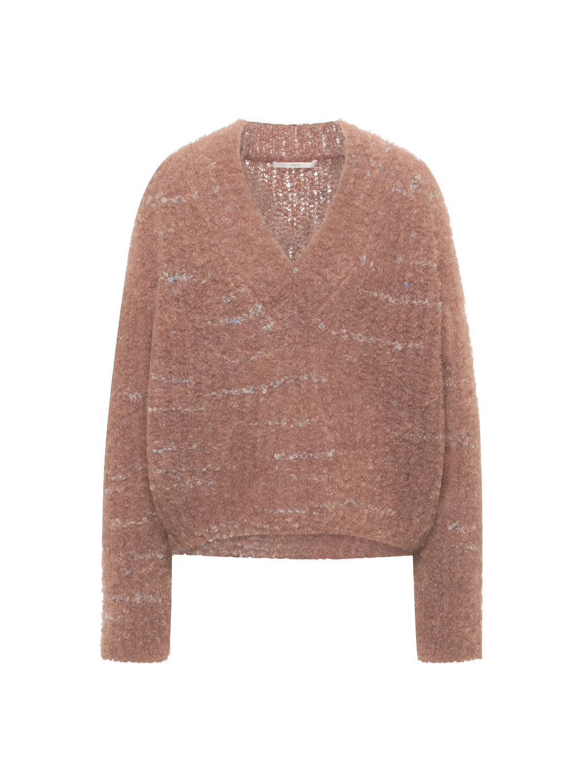 Pullover mit V-Ausschnitt cappuccino | LANIUS