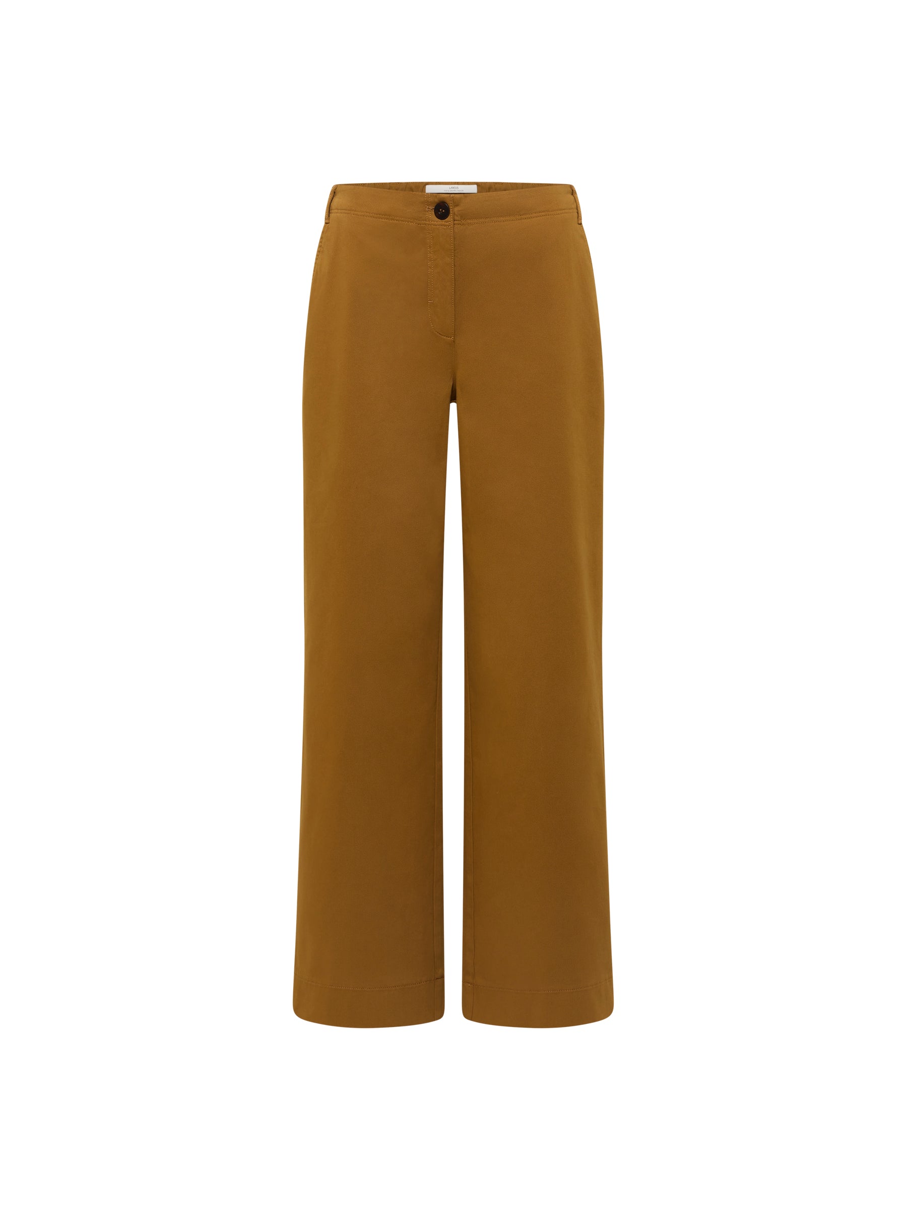 Hose mit weitem Bein OCS bronze brown | LANIUS