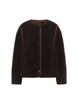 Wende Jacke GRS bitter chocolate | LANIUS