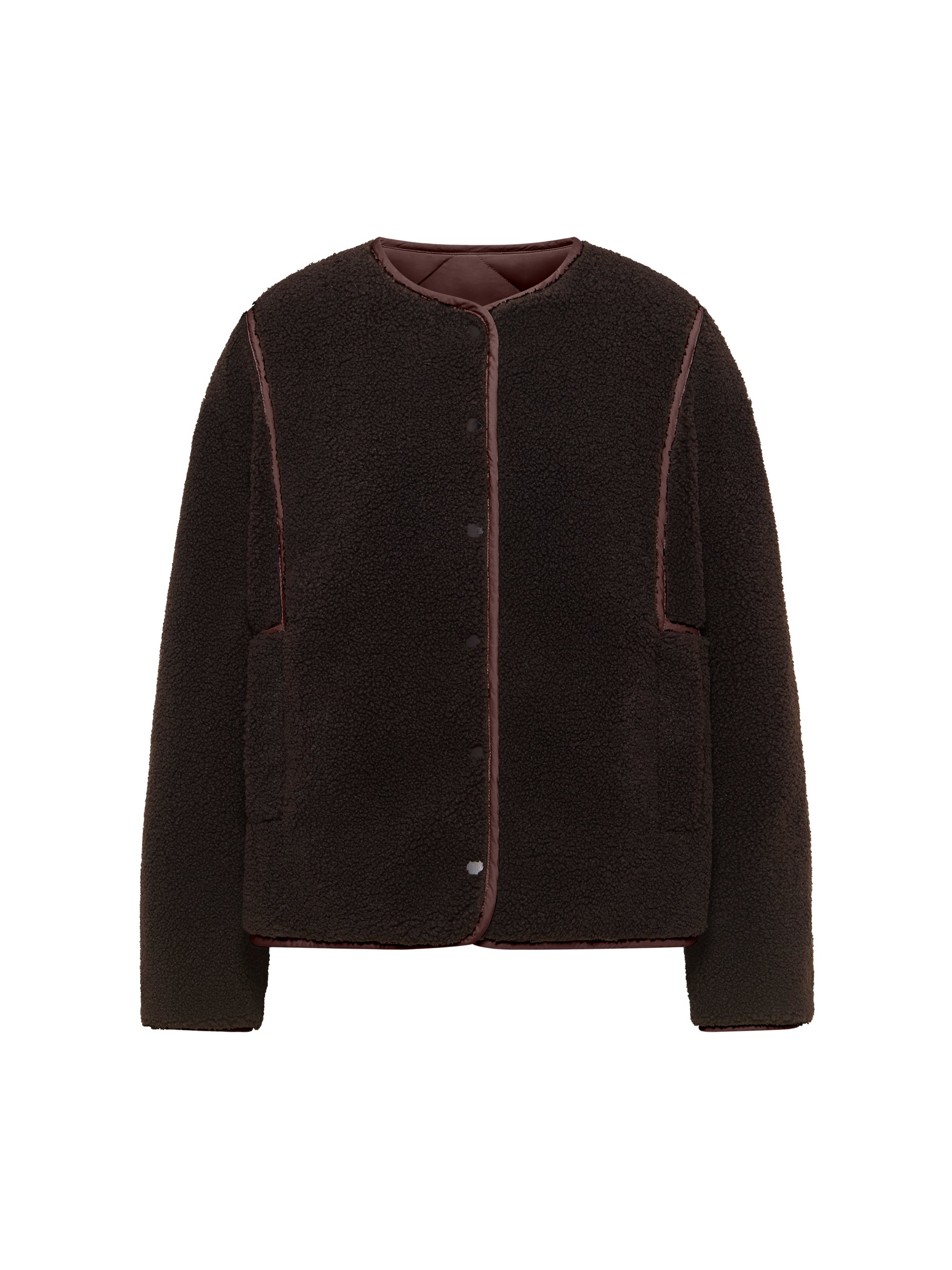 Wende Jacke GRS bitter chocolate | LANIUS