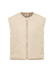Wende Weste GRS white pepper | LANIUS
