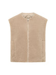 Wende Weste GRS white pepper | LANIUS