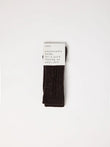 Rippenstrick-Socken GOTS bitter chocolate tweed | LANIUS