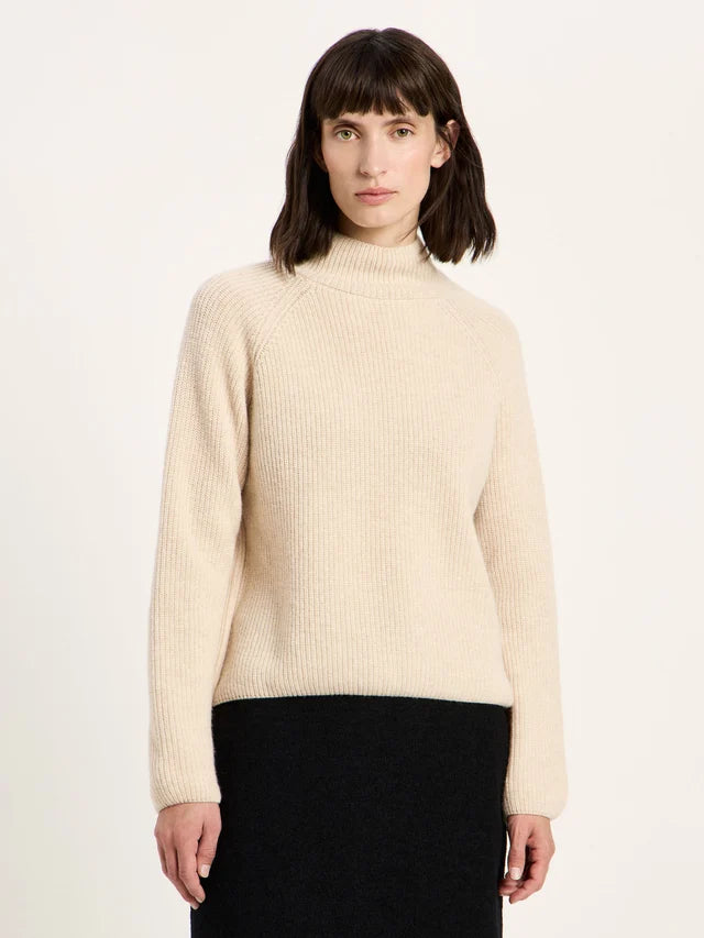 Raglanpullover sahara melange | LANIUS