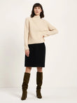 Raglanpullover sahara melange | LANIUS