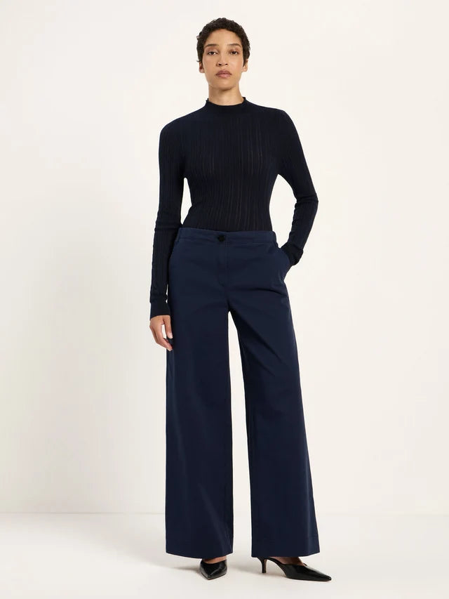 Hose mit weitem Bein OCS midnight | LANIUS