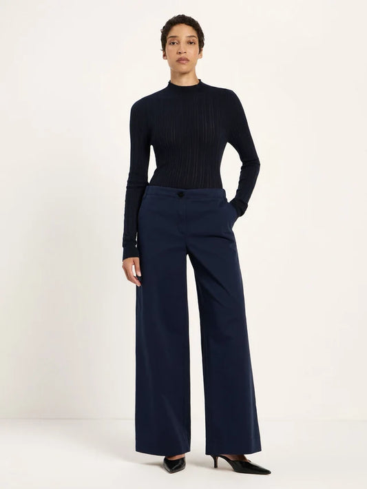 Hose mit weitem Bein OCS midnight | LANIUS