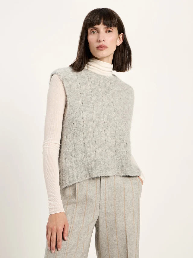Pullunder grey melange | LANIUS