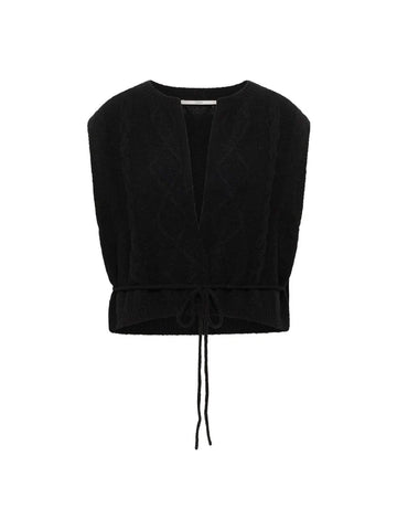 Weste black | LANIUS
