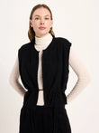 Weste black | LANIUS