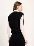 Weste black | LANIUS