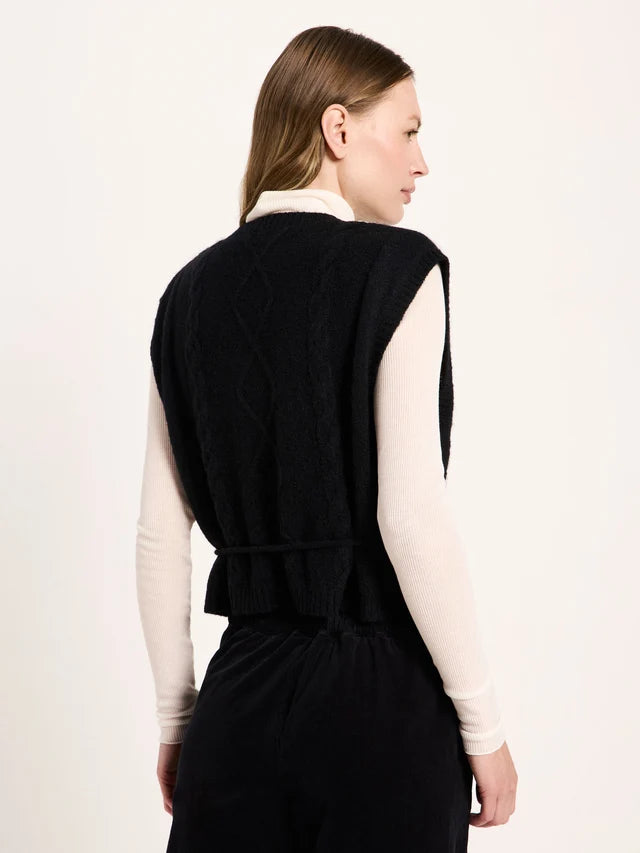 Weste black | LANIUS