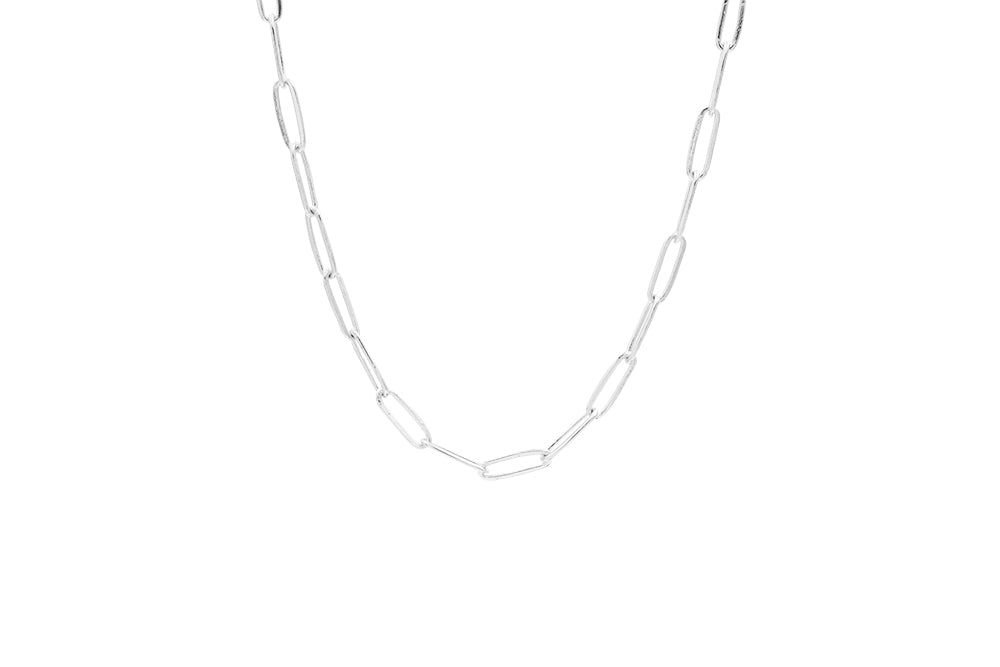 LINK BIG NECKLACE Stainless Steel | KLIMBIM