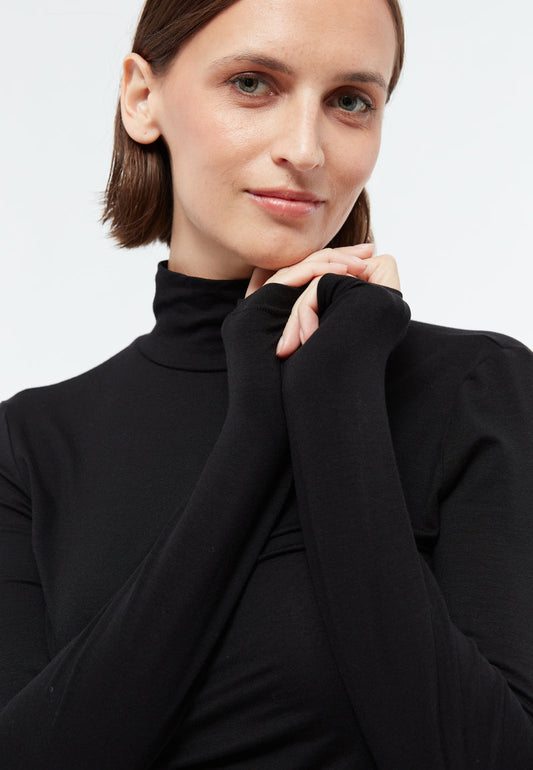 Longsleeve GBVida Black (Tencel) | GIVN BERLIN