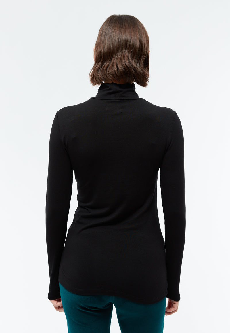 Longsleeve GBVida Black (Tencel) | GIVN BERLIN