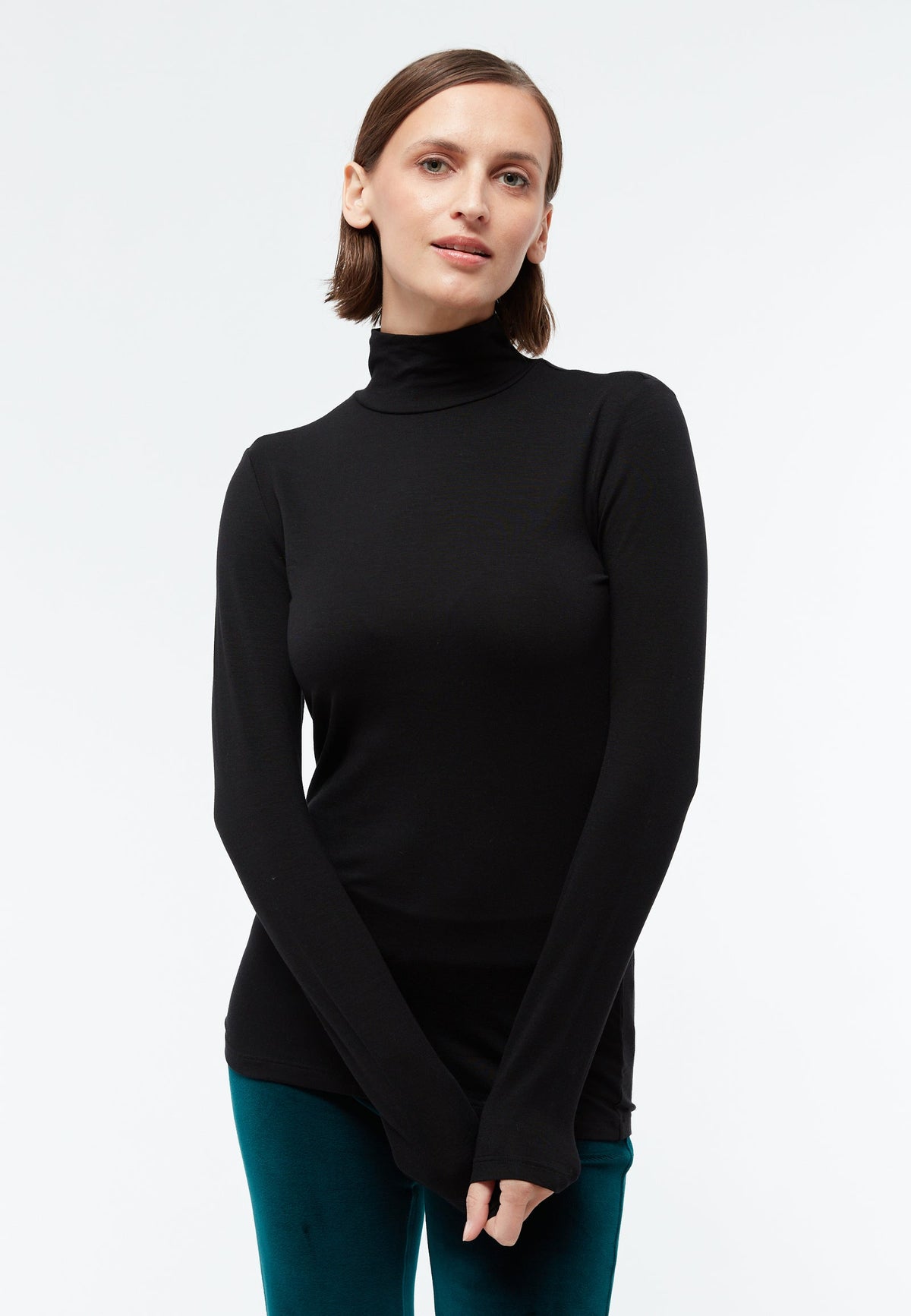 Longsleeve GBVida Black (Tencel) | GIVN BERLIN