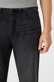 Jeans RISE Relaxed Tapered Minimal Stretch - Basic Vintage Black 313 | DAWN