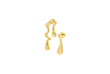 MELT EARRINGS Stainless Steel | KLIMBIM