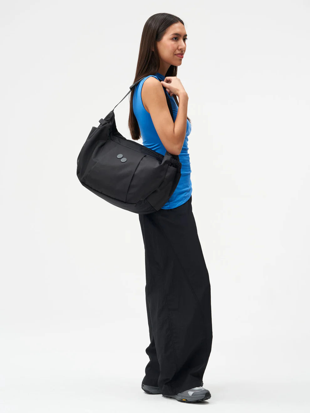 Handtasche KRUMM Large CHANGEANT Glazed Black | pinqpong