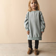 Chunky fabric-mix sweaterdress stormy | Phil&Phae