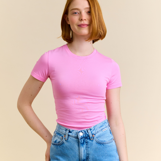 T-Shirt Tight Pink | popeia