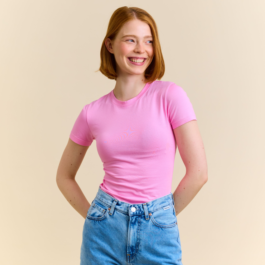 T-Shirt Tight Pink | popeia