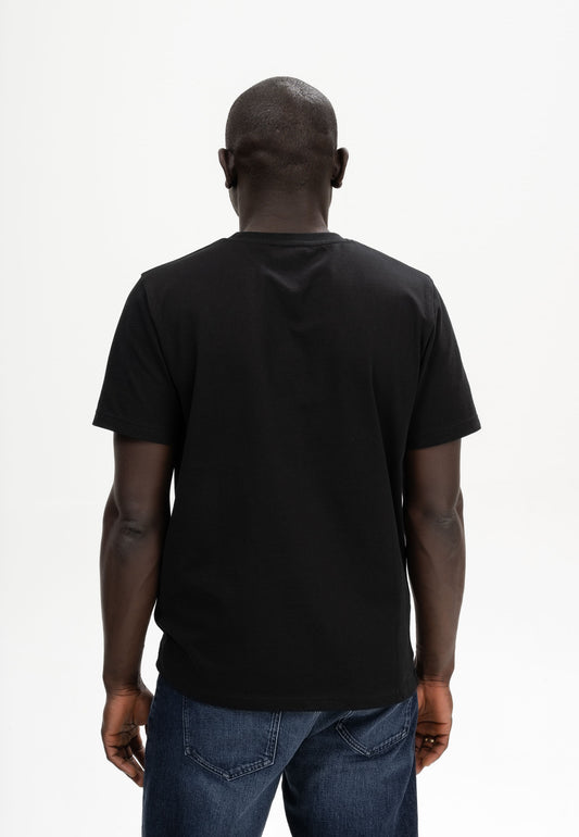 Men T-Shirt heavy Style PRAVIN schwarz | MELA