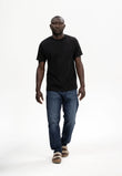 Men T-Shirt heavy Style PRAVIN schwarz | MELA